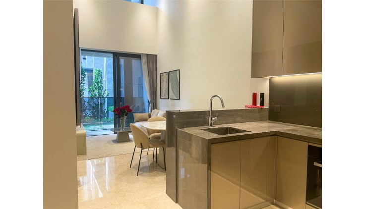 Đôc quyền cho thuê 1PN1WC tầng cao view thoáng The MarQ full nội thất mới cứng vào ở ngay